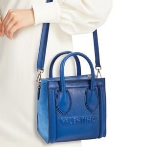 Valentino blue crossbody purse